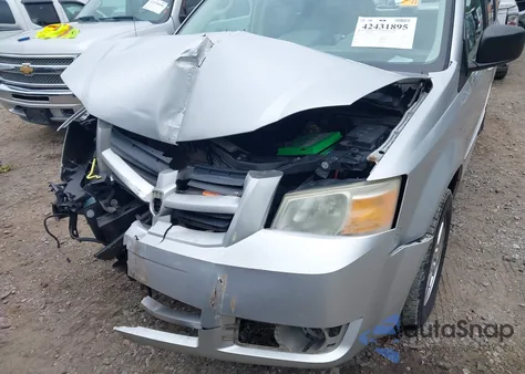 2010 Dodge Grand Caravan Se из США, поврежденный, VIN 2D4RN4DE7AR238282